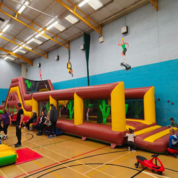 65ft Western Themed Assault Course