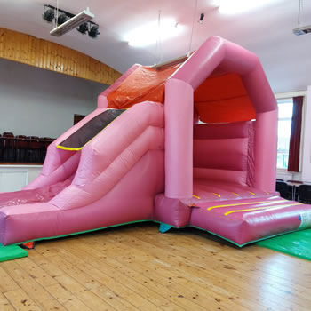 Pink Combo Castle with Slide