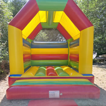 Rainbow Adult Castle with Slide