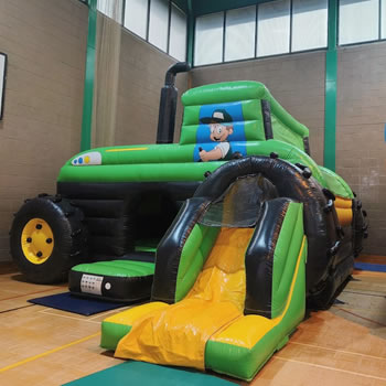 Tractor Combo Castle with Slide